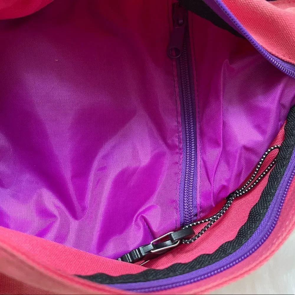Ubun2bag canvas orange rope sling bag anti theft .